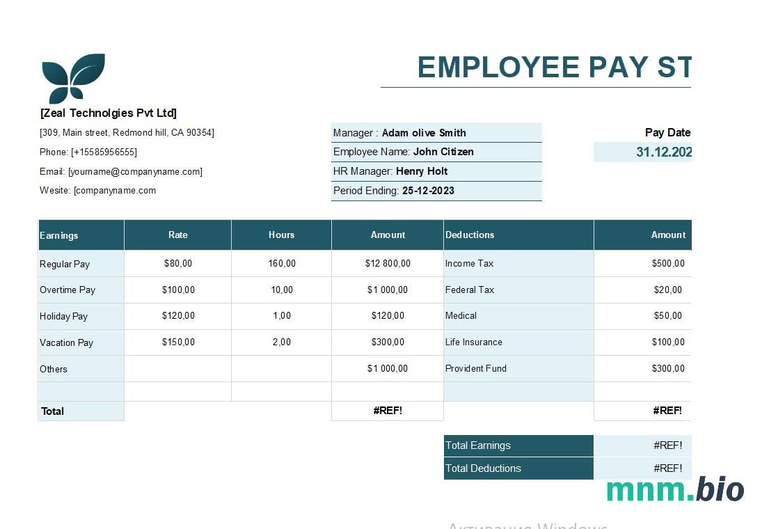 India Zeal Technologies Pvt Ltd excel i PDF